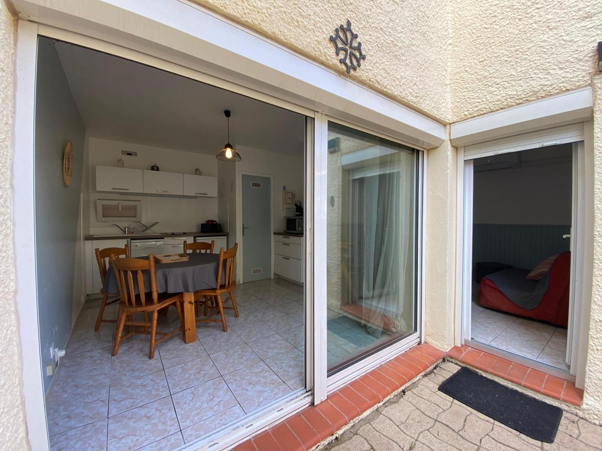 T2 Terrasse, Calme, Proche Mer Et Commodites Le Barcarès Extérieur photo